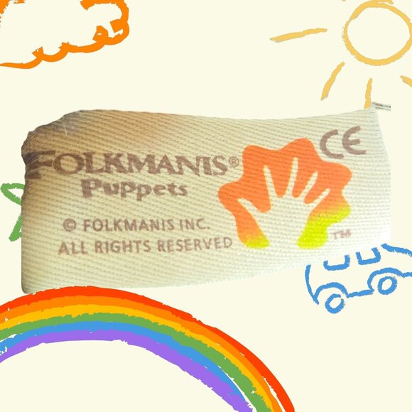 Folkmanis Black Bear Cub Puppet Preowned EUC - Picture 7 of 9